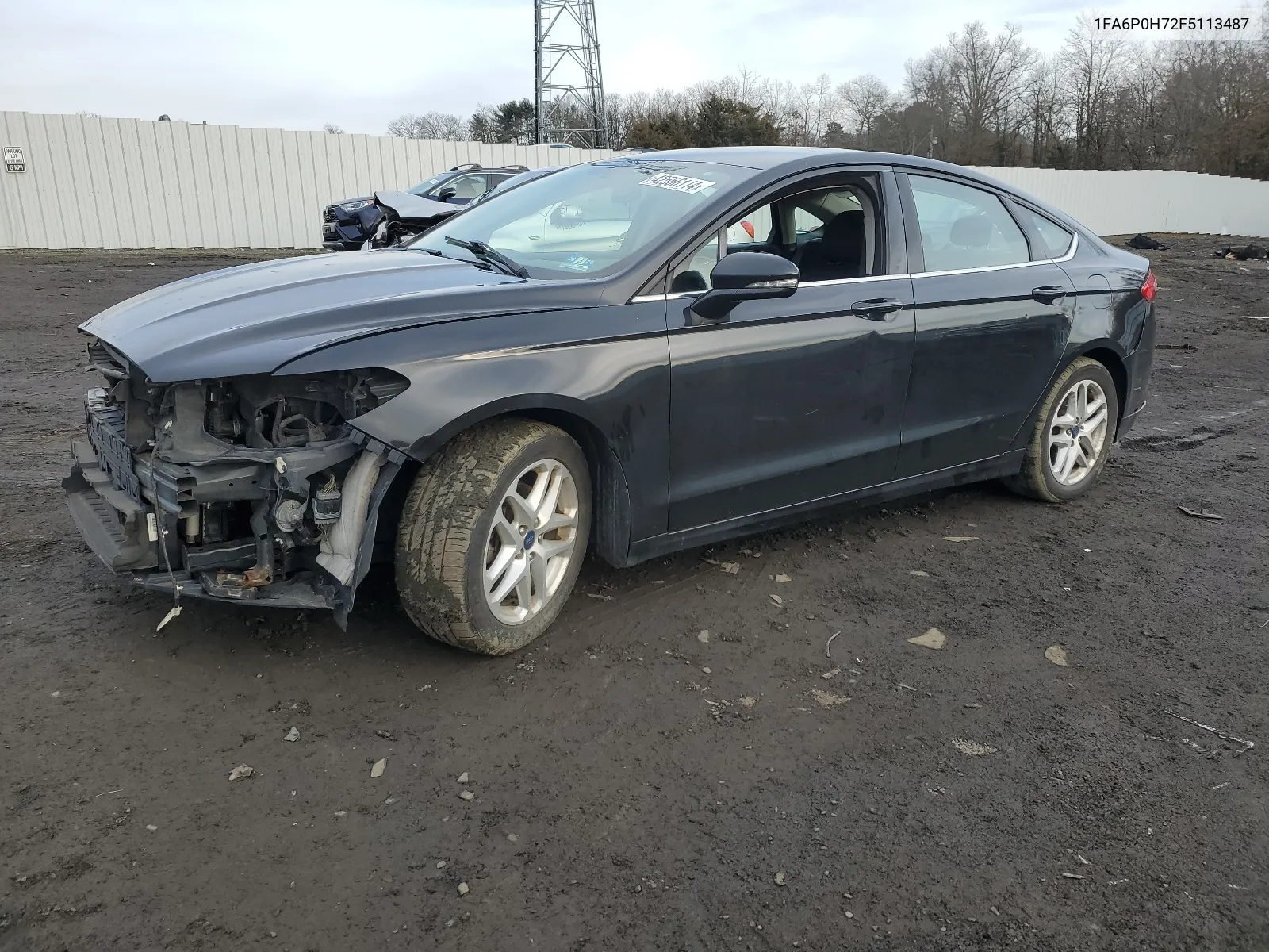 1FA6P0H72F5113487 2015 Ford Fusion Se