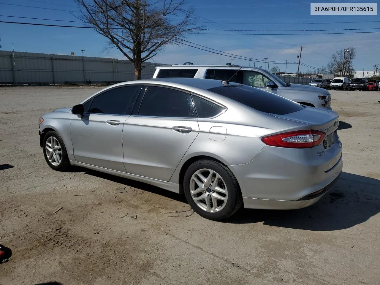 2015 Ford Fusion Se VIN: 3FA6P0H70FR135615 Lot: 47878444