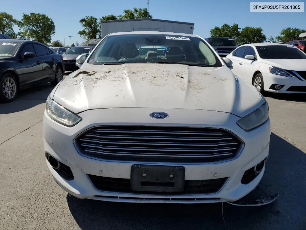 2015 Ford Fusion Titanium Phev VIN: 3FA6P0SU5FR264805 Lot: 49199184