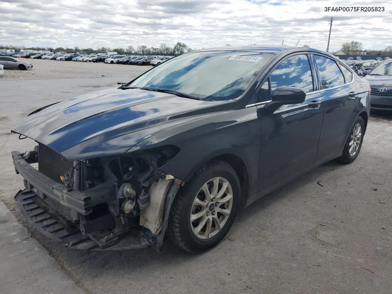 3FA6P0G75FR205823 2015 Ford Fusion S