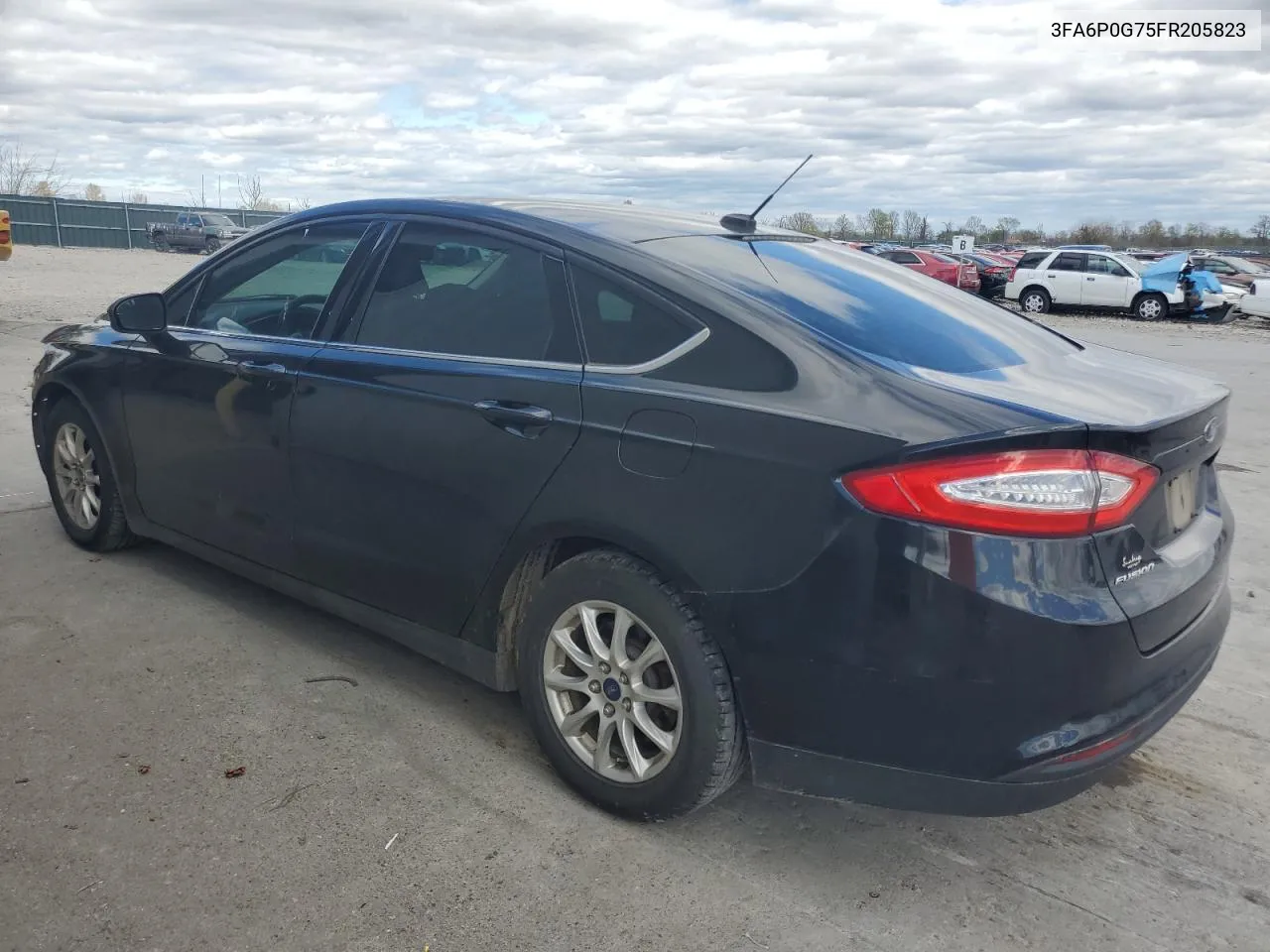 3FA6P0G75FR205823 2015 Ford Fusion S