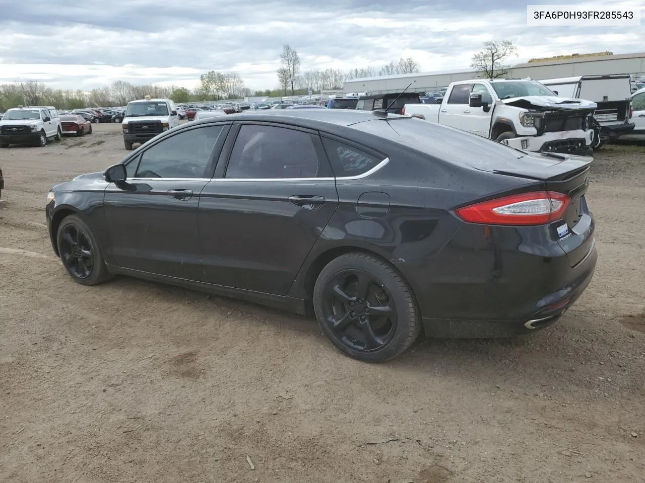 2015 Ford Fusion Se VIN: 3FA6P0H93FR285543 Lot: 52666704