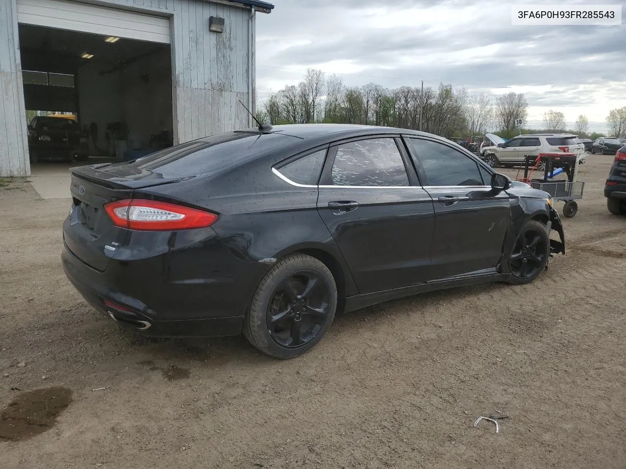 2015 Ford Fusion Se VIN: 3FA6P0H93FR285543 Lot: 52666704