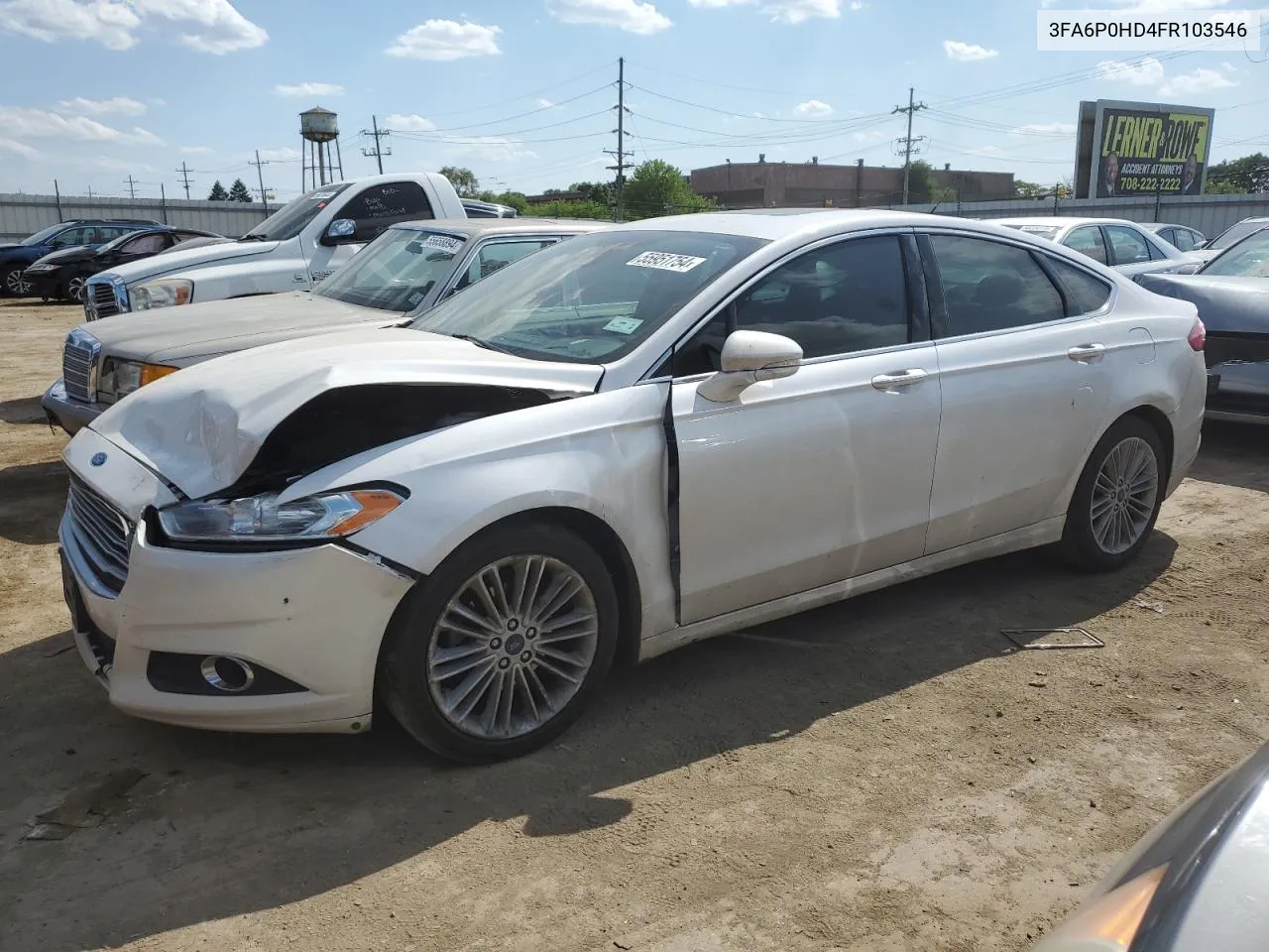 3FA6P0HD4FR103546 2015 Ford Fusion Se