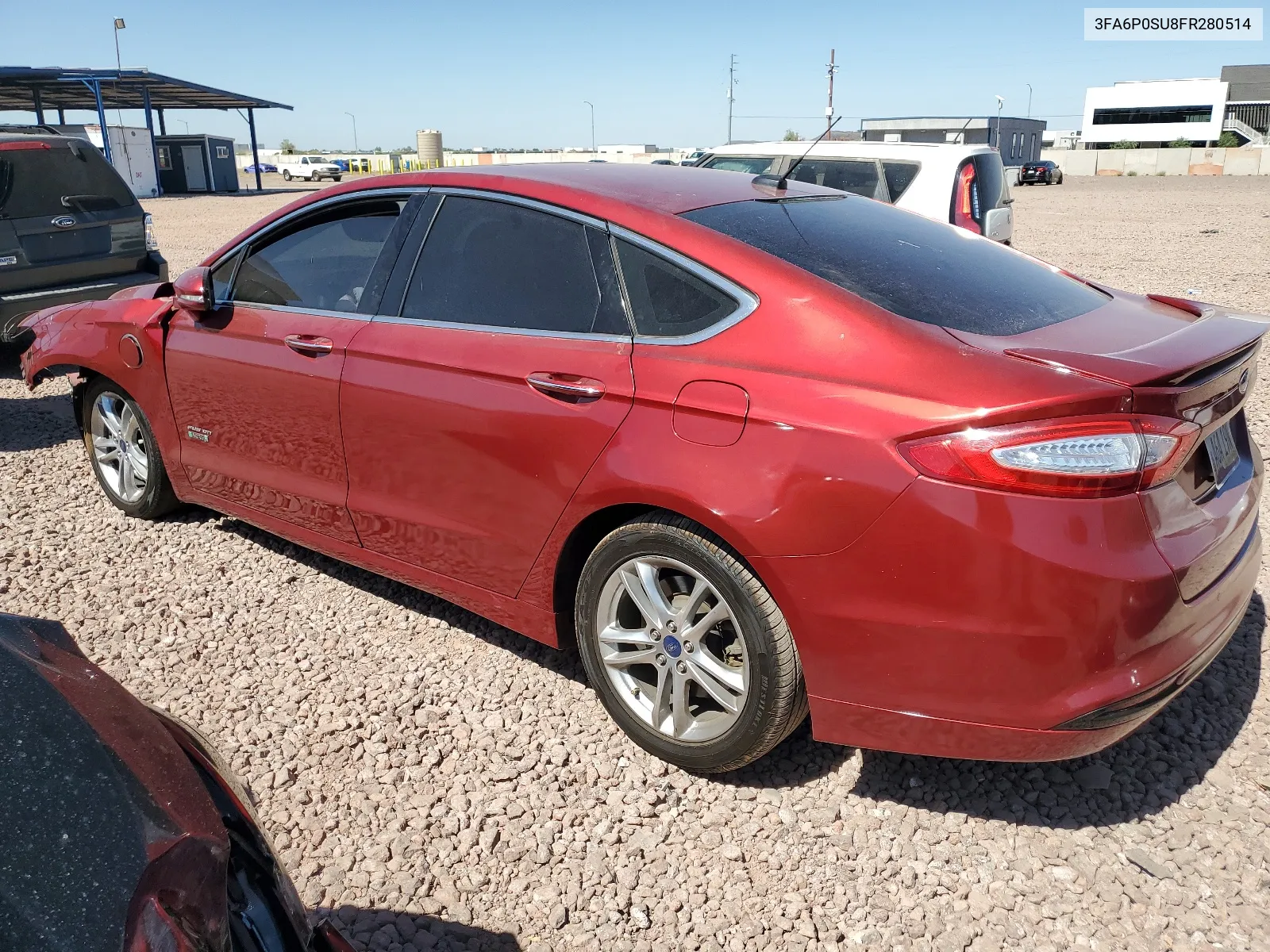 2015 Ford Fusion Titanium Phev VIN: 3FA6P0SU8FR280514 Lot: 56941714