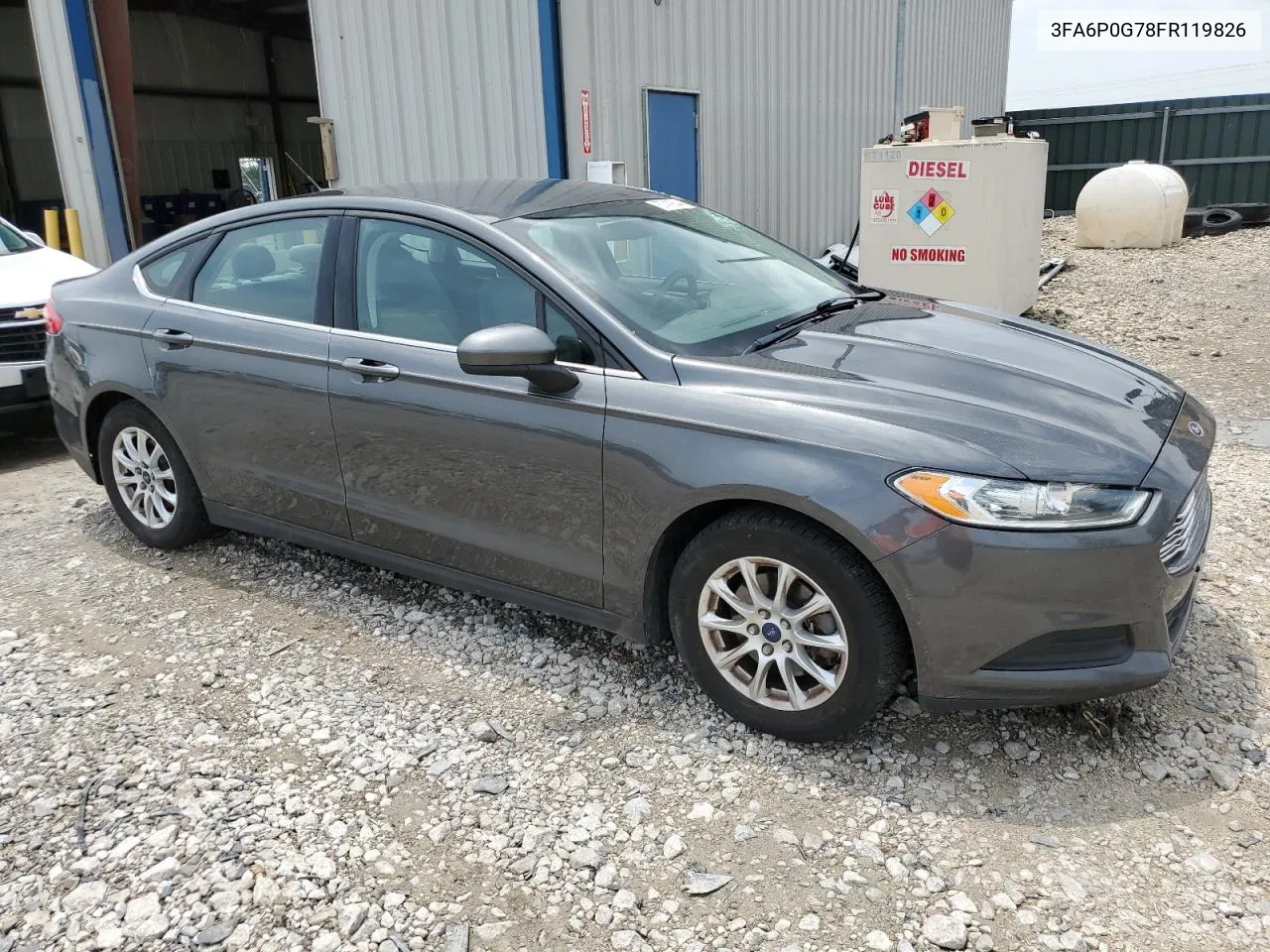 3FA6P0G78FR119826 2015 Ford Fusion S