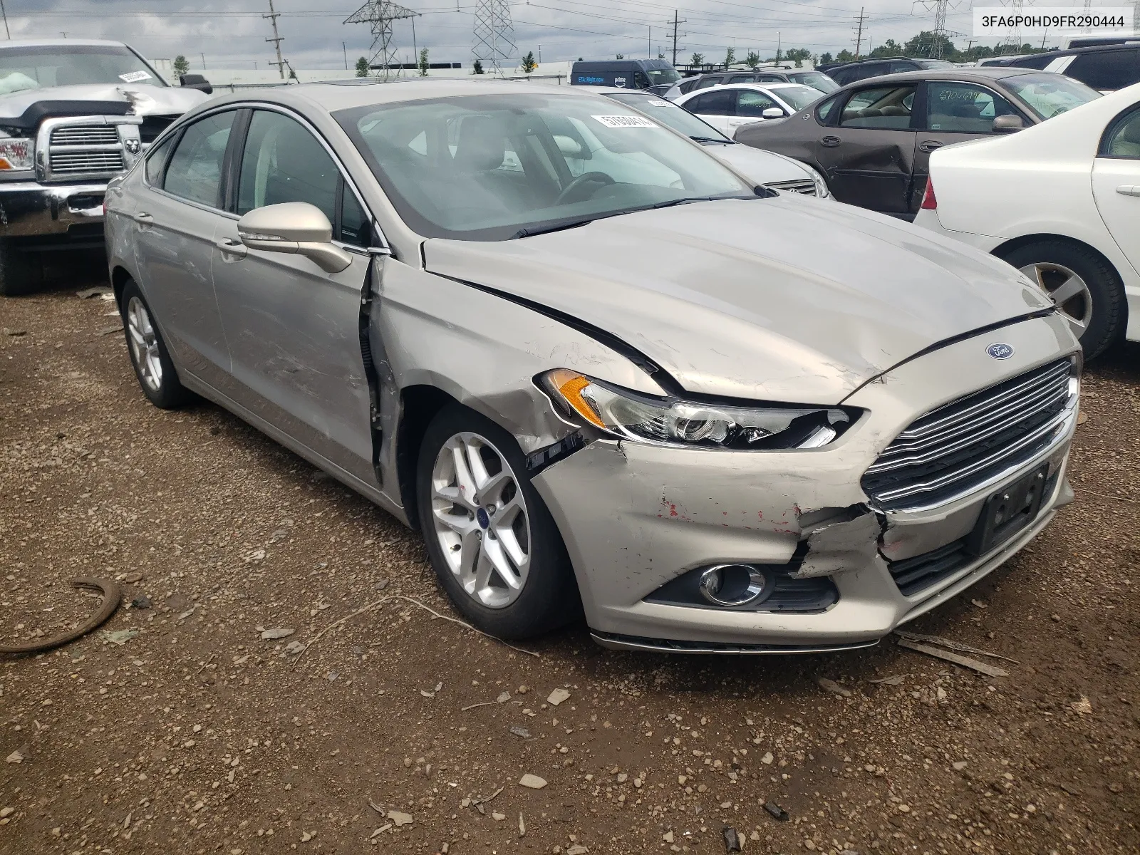 3FA6P0HD9FR290444 2015 Ford Fusion Se