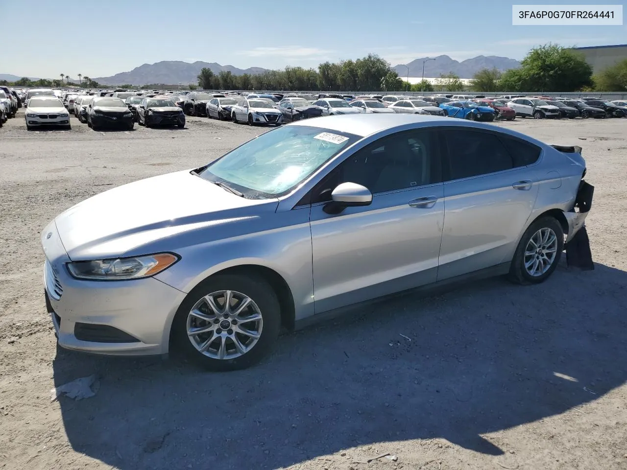 3FA6P0G70FR264441 2015 Ford Fusion S