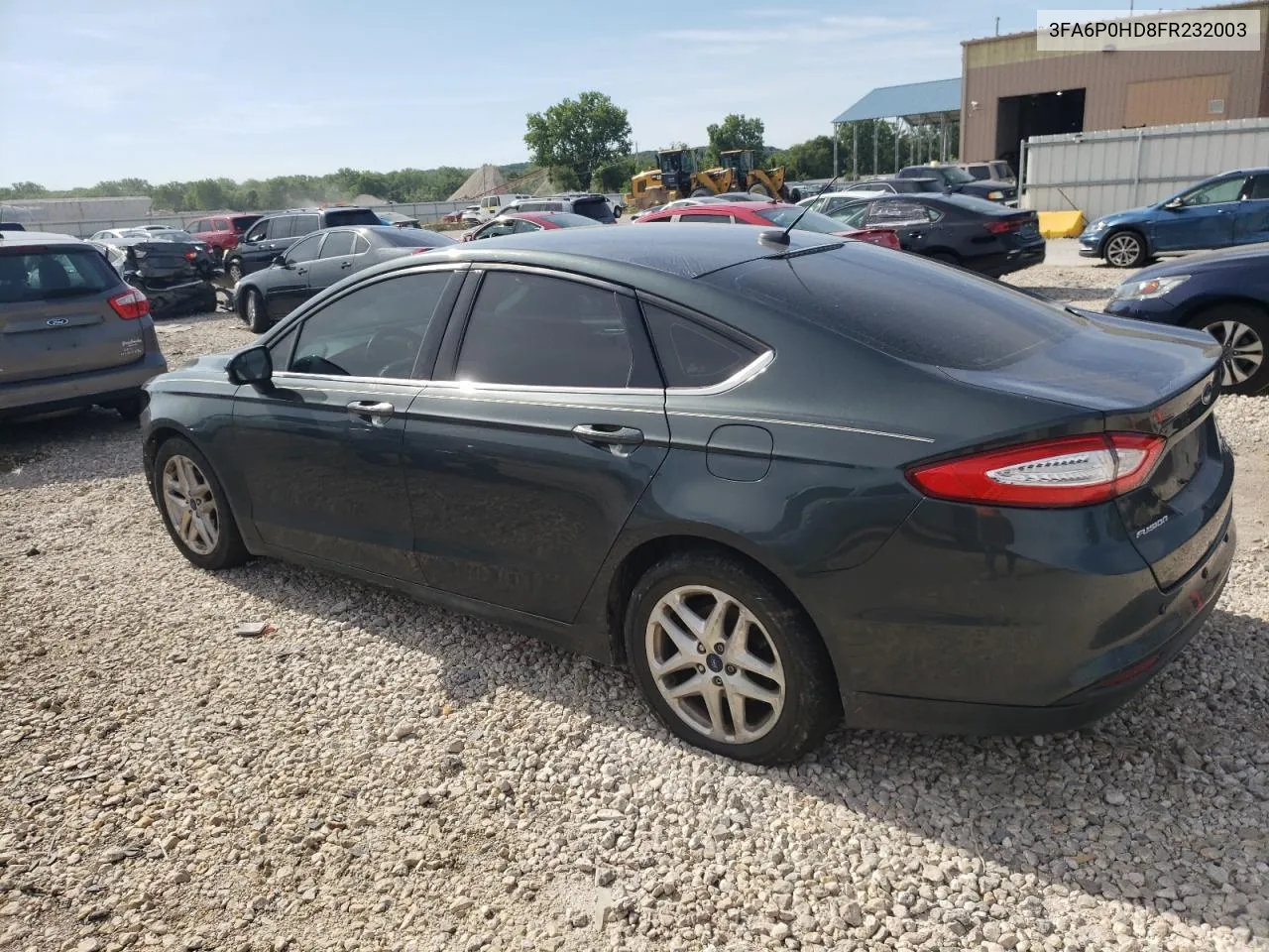 2015 Ford Fusion Se VIN: 3FA6P0HD8FR232003 Lot: 58240124