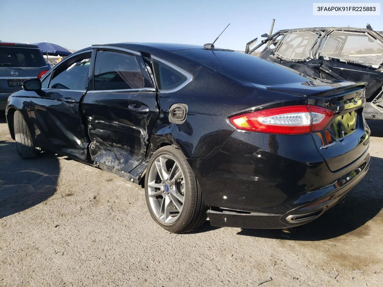 3FA6P0K91FR225883 2015 Ford Fusion Titanium