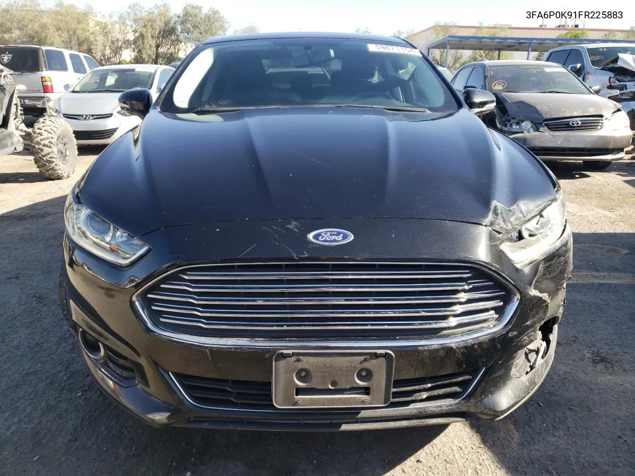 3FA6P0K91FR225883 2015 Ford Fusion Titanium