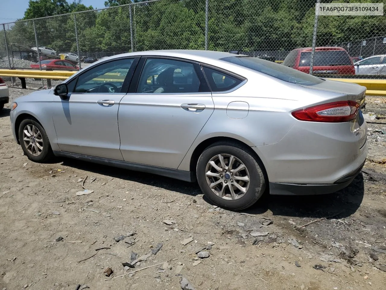 2015 Ford Fusion S VIN: 1FA6P0G73F5109434 Lot: 59232004