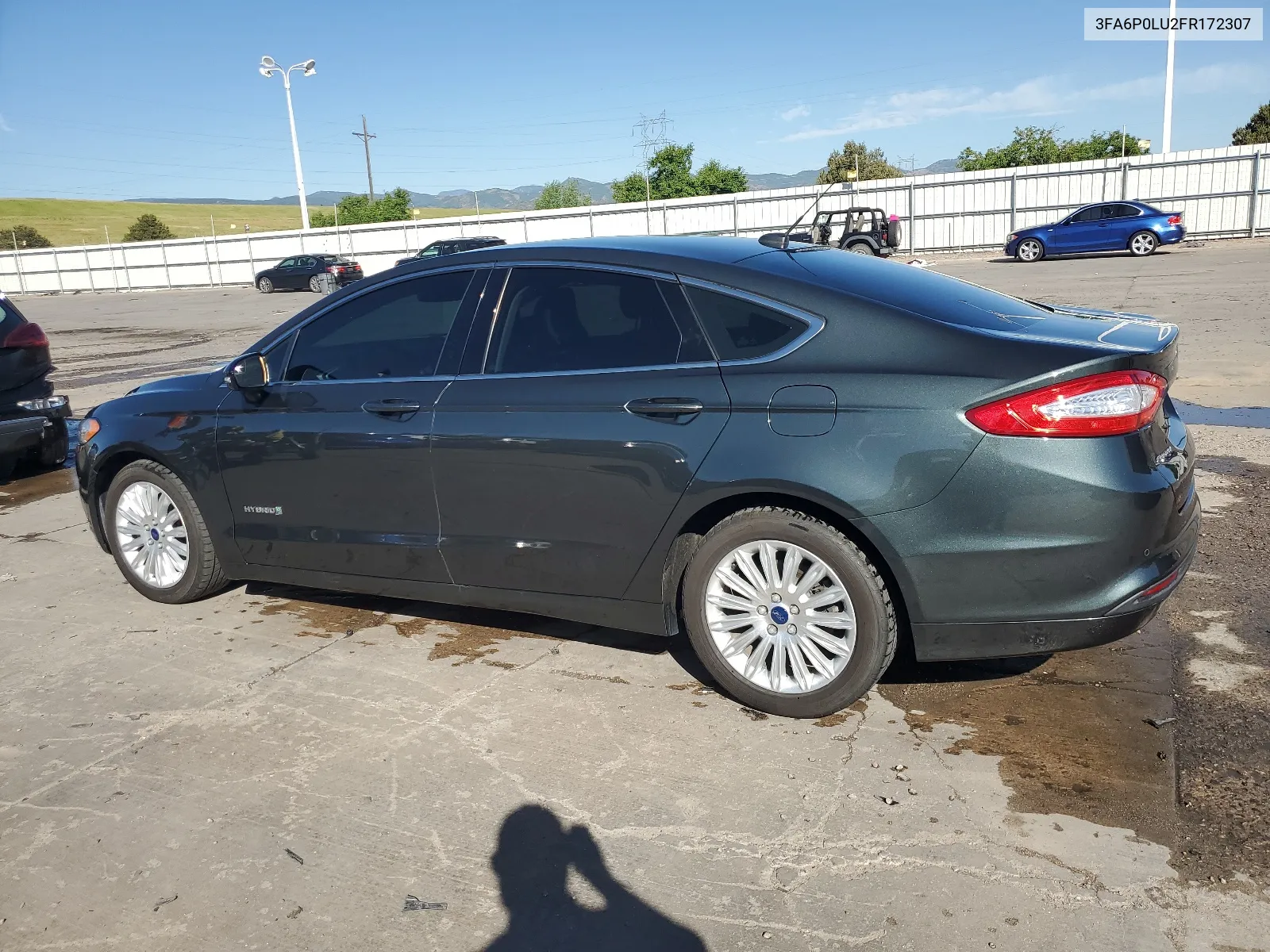 3FA6P0LU2FR172307 2015 Ford Fusion Se Hybrid