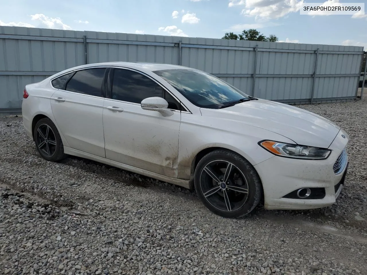 2015 Ford Fusion Se VIN: 3FA6P0HD2FR109569 Lot: 60129774