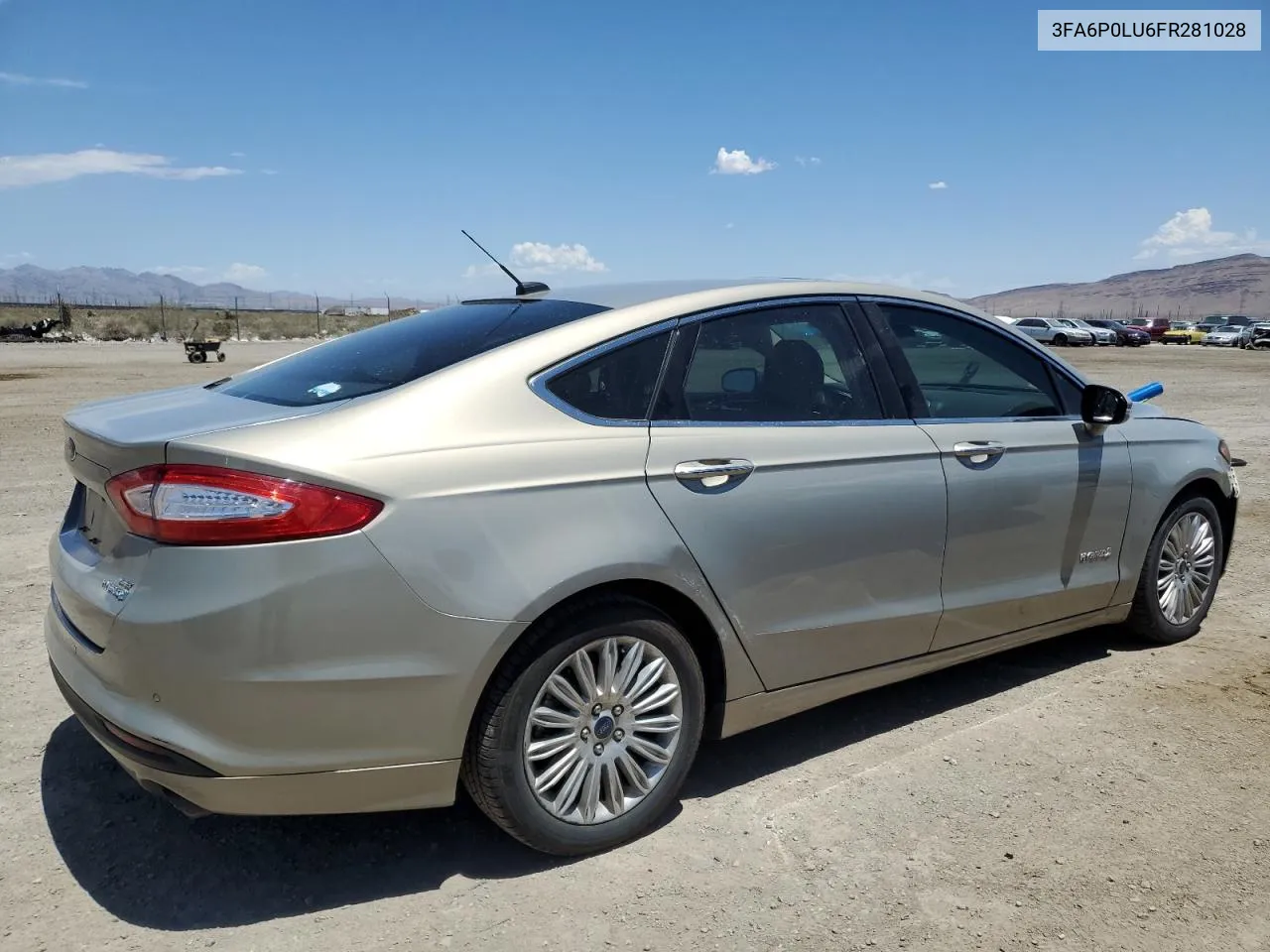 3FA6P0LU6FR281028 2015 Ford Fusion Se Hybrid