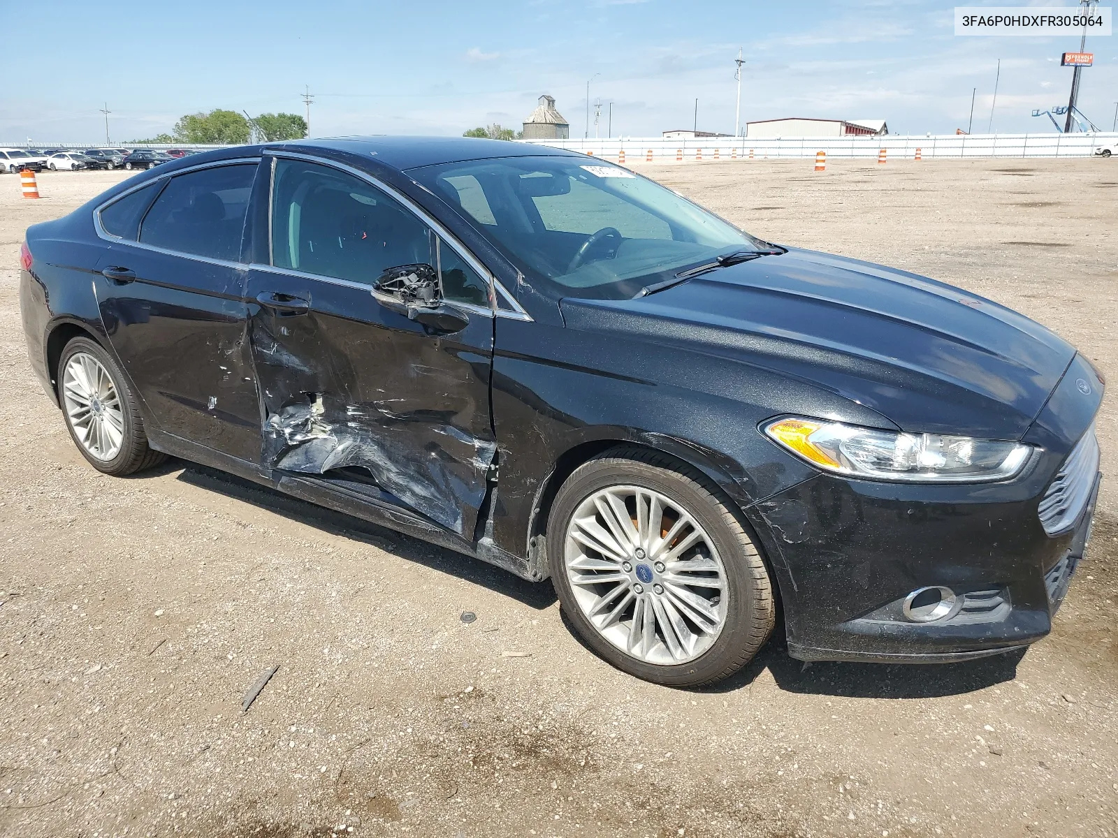 2015 Ford Fusion Se VIN: 3FA6P0HDXFR305064 Lot: 60817754