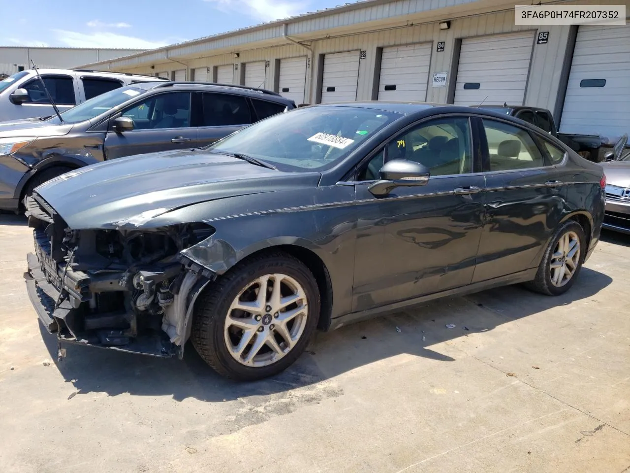 2015 Ford Fusion Se VIN: 3FA6P0H74FR207352 Lot: 60918884