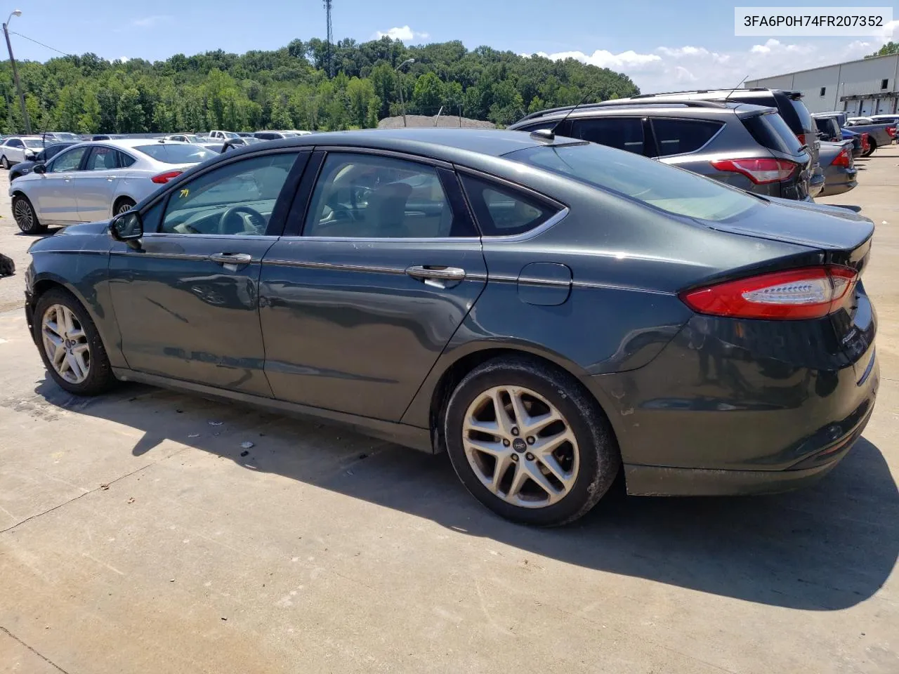 2015 Ford Fusion Se VIN: 3FA6P0H74FR207352 Lot: 60918884