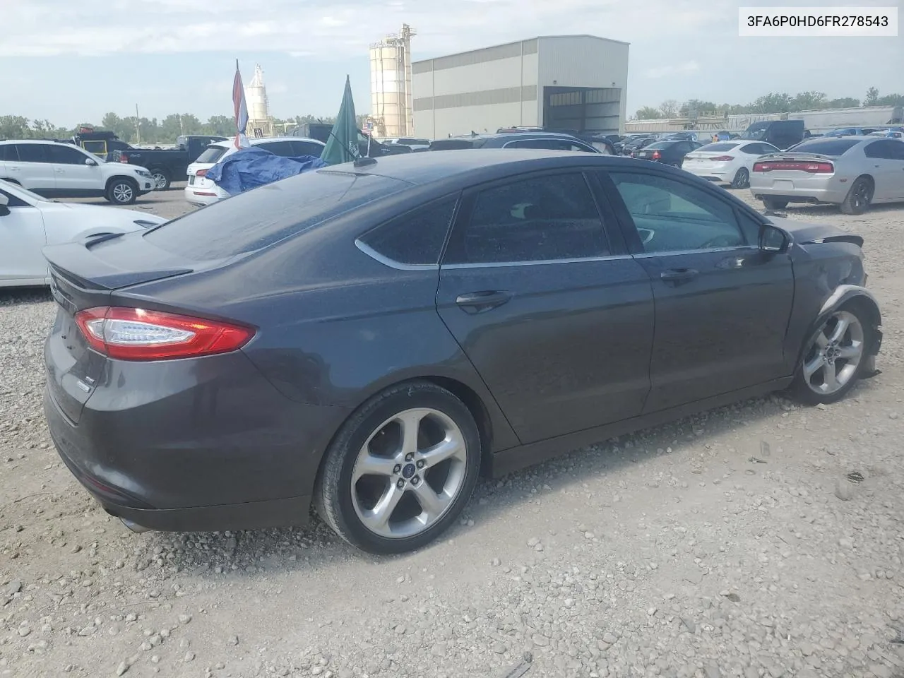 3FA6P0HD6FR278543 2015 Ford Fusion Se