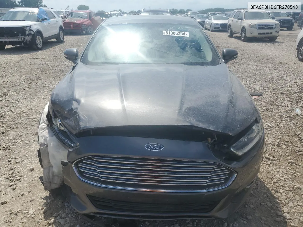 3FA6P0HD6FR278543 2015 Ford Fusion Se