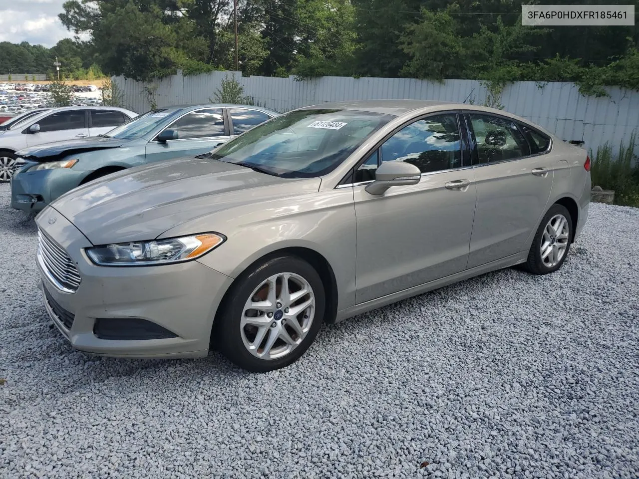 2015 Ford Fusion Se VIN: 3FA6P0HDXFR185461 Lot: 61126434