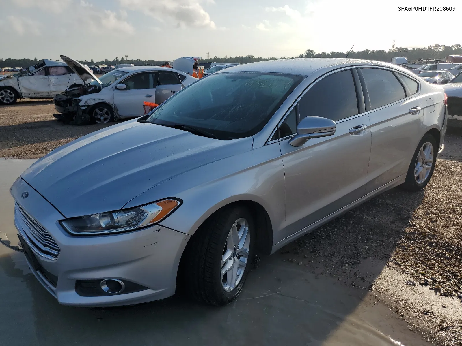 2015 Ford Fusion Se VIN: 3FA6P0HD1FR208609 Lot: 61521114