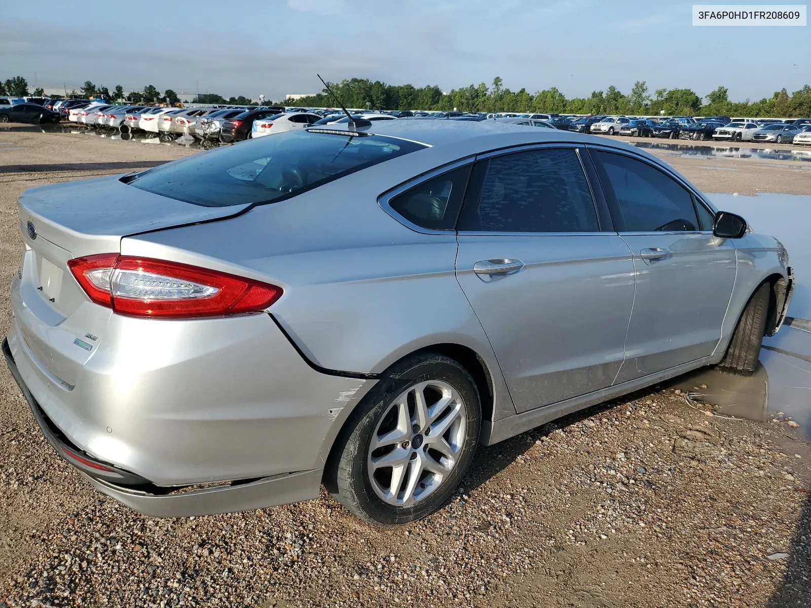 2015 Ford Fusion Se VIN: 3FA6P0HD1FR208609 Lot: 61521114