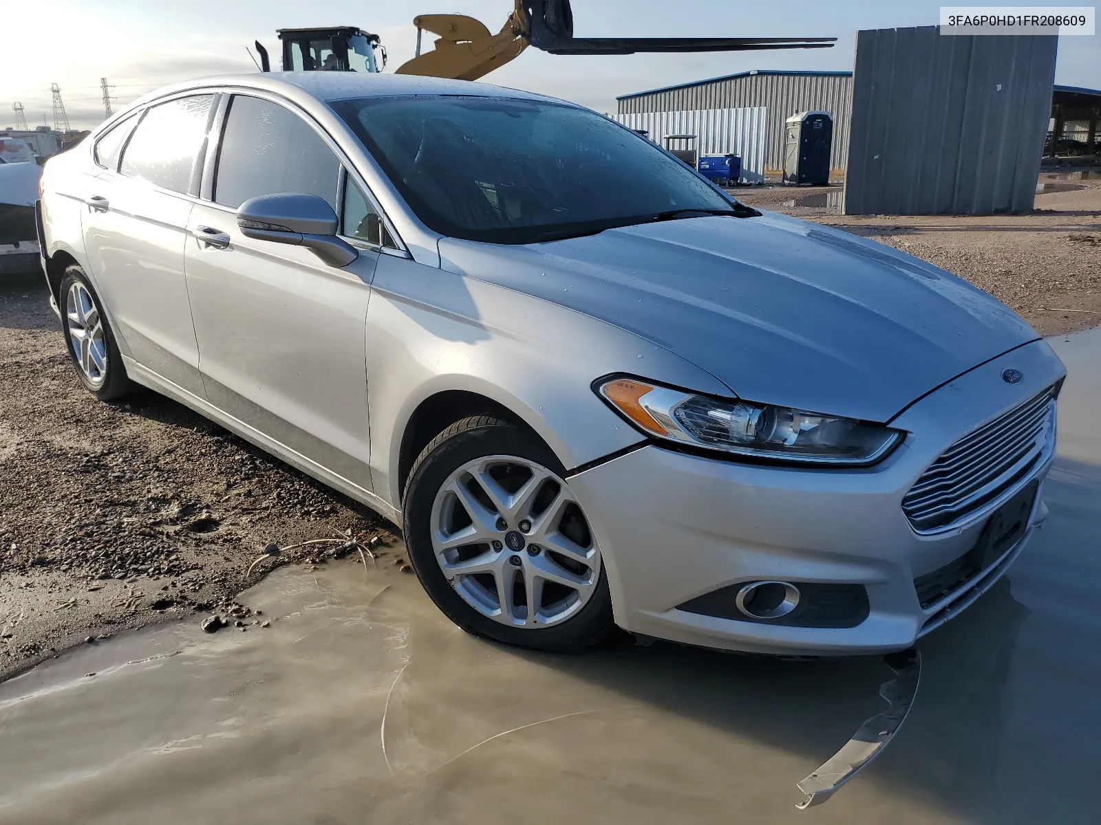 2015 Ford Fusion Se VIN: 3FA6P0HD1FR208609 Lot: 61521114