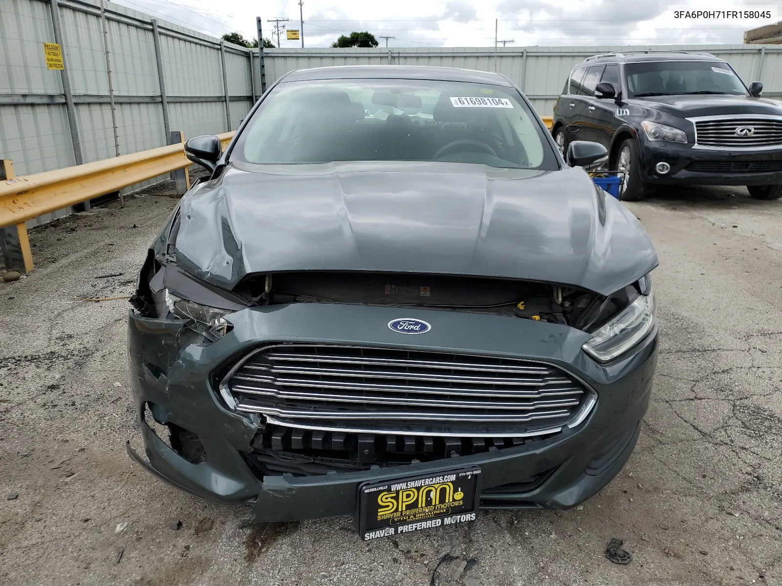 3FA6P0H71FR158045 2015 Ford Fusion Se