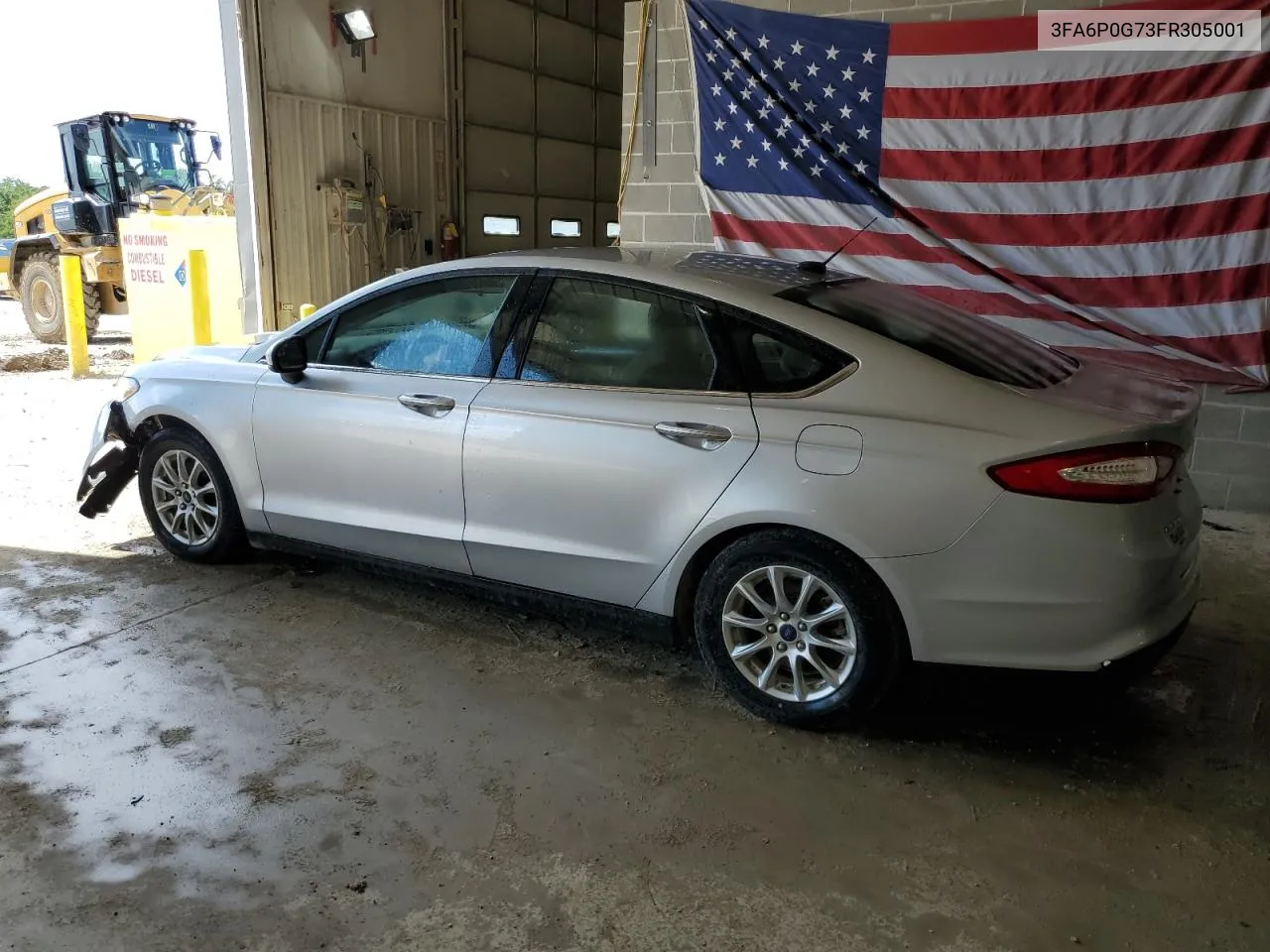 3FA6P0G73FR305001 2015 Ford Fusion S