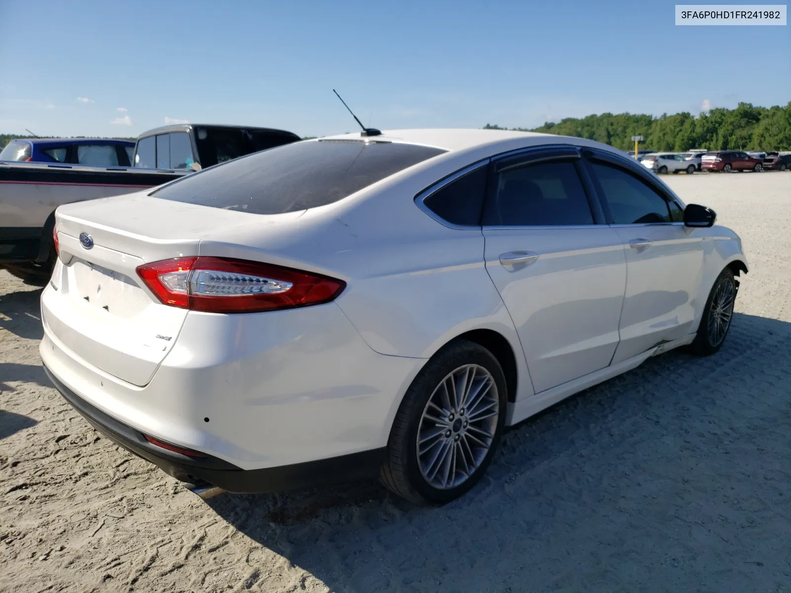 2015 Ford Fusion Se VIN: 3FA6P0HD1FR241982 Lot: 62278384