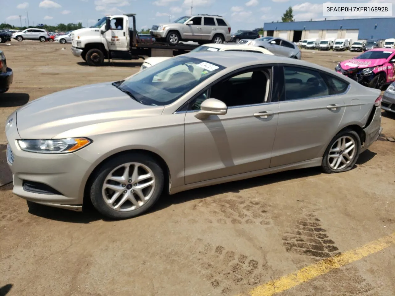 2015 Ford Fusion Se VIN: 3FA6P0H7XFR168928 Lot: 62442524