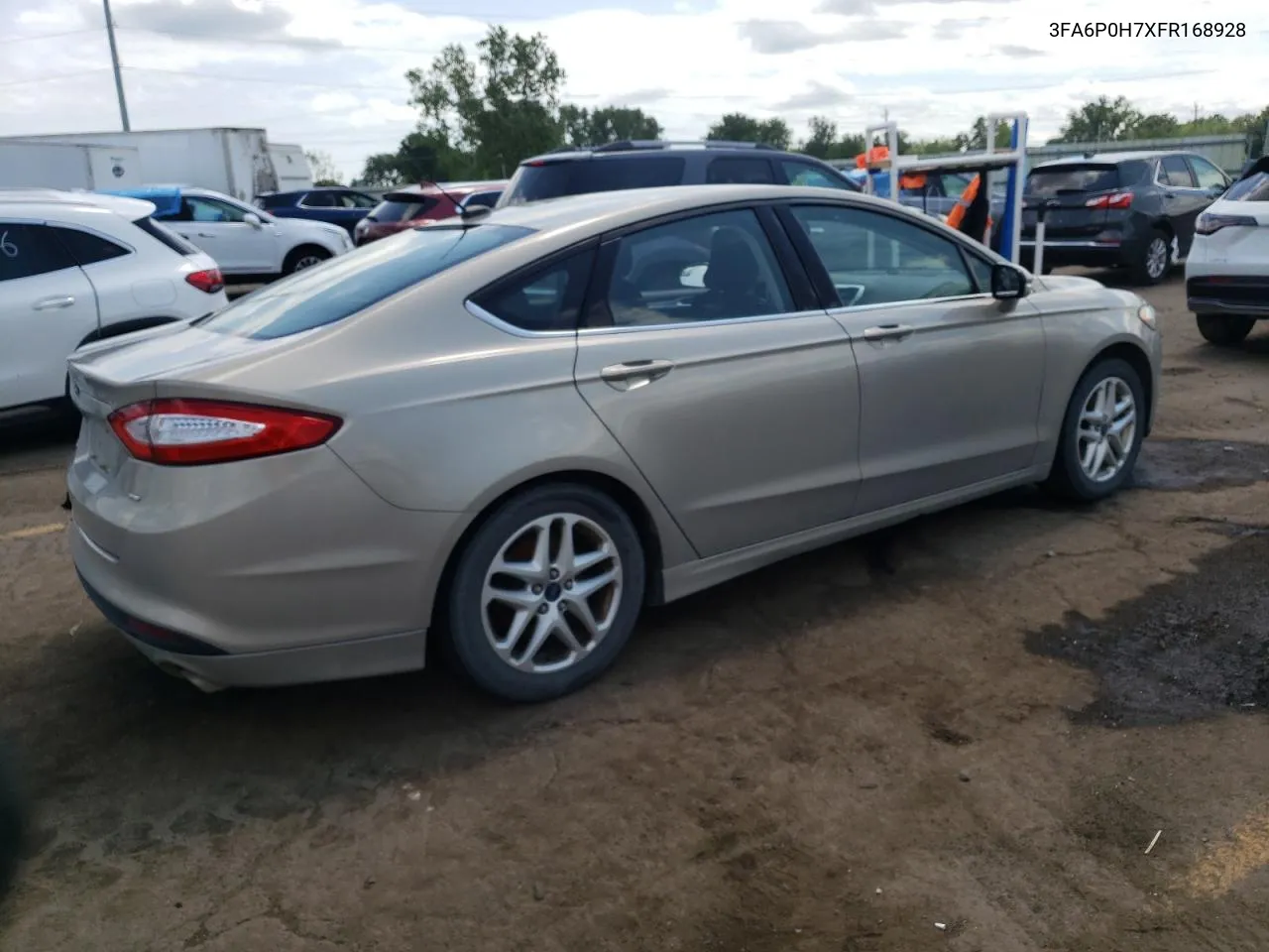 2015 Ford Fusion Se VIN: 3FA6P0H7XFR168928 Lot: 62442524