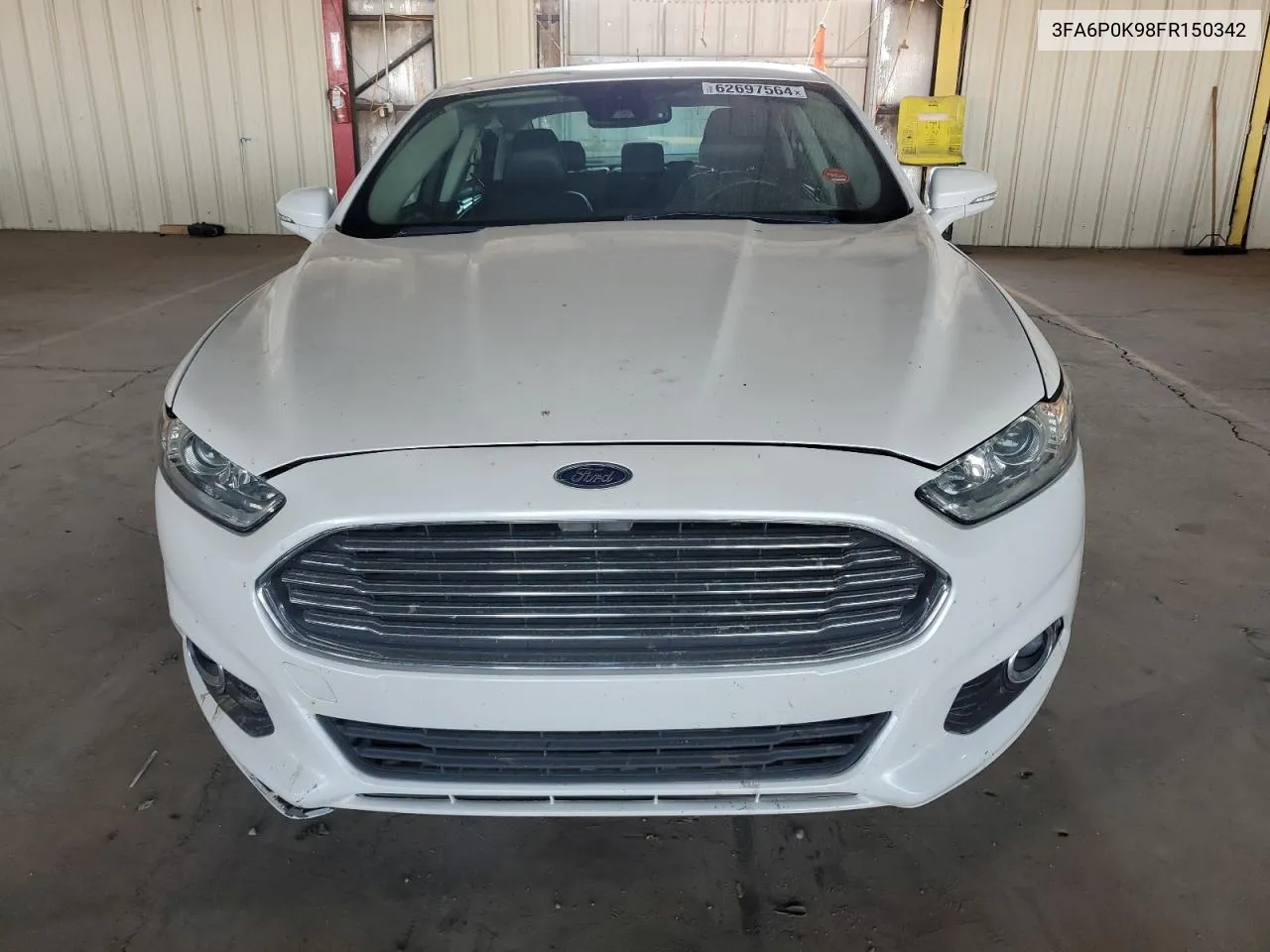 2015 Ford Fusion Titanium VIN: 3FA6P0K98FR150342 Lot: 62697564