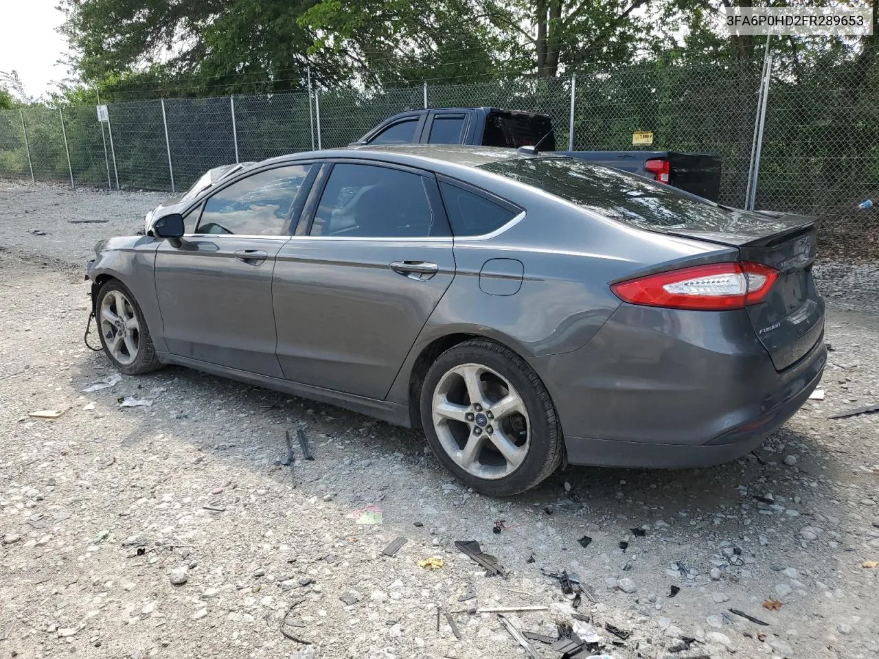 2015 Ford Fusion Se VIN: 3FA6P0HD2FR289653 Lot: 63025714