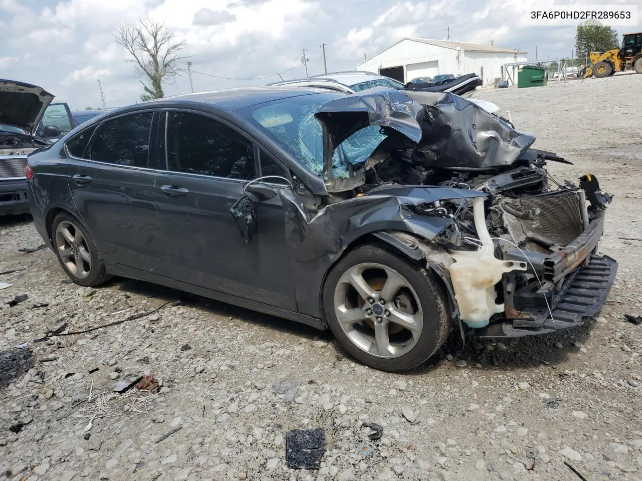 2015 Ford Fusion Se VIN: 3FA6P0HD2FR289653 Lot: 63025714