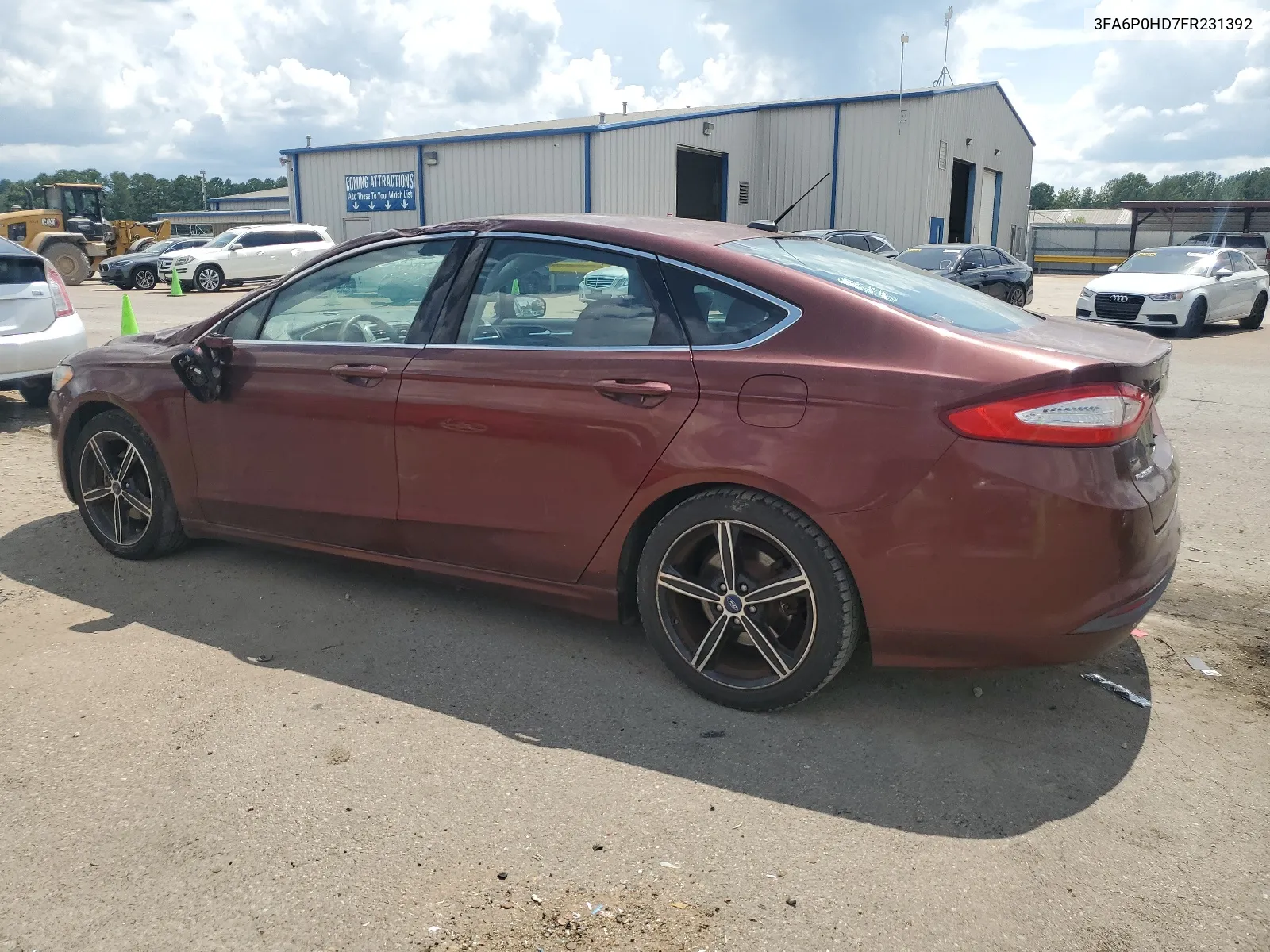 2015 Ford Fusion Se VIN: 3FA6P0HD7FR231392 Lot: 63137164