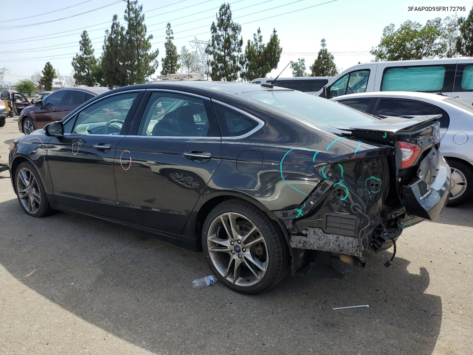 3FA6P0D95FR172795 2015 Ford Fusion Titanium