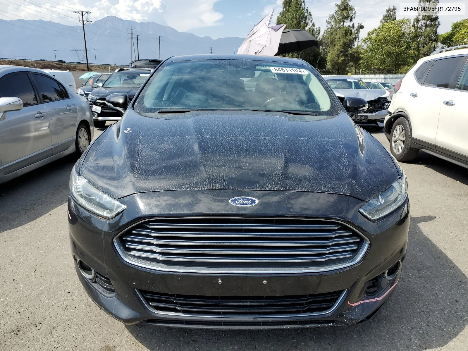 3FA6P0D95FR172795 2015 Ford Fusion Titanium