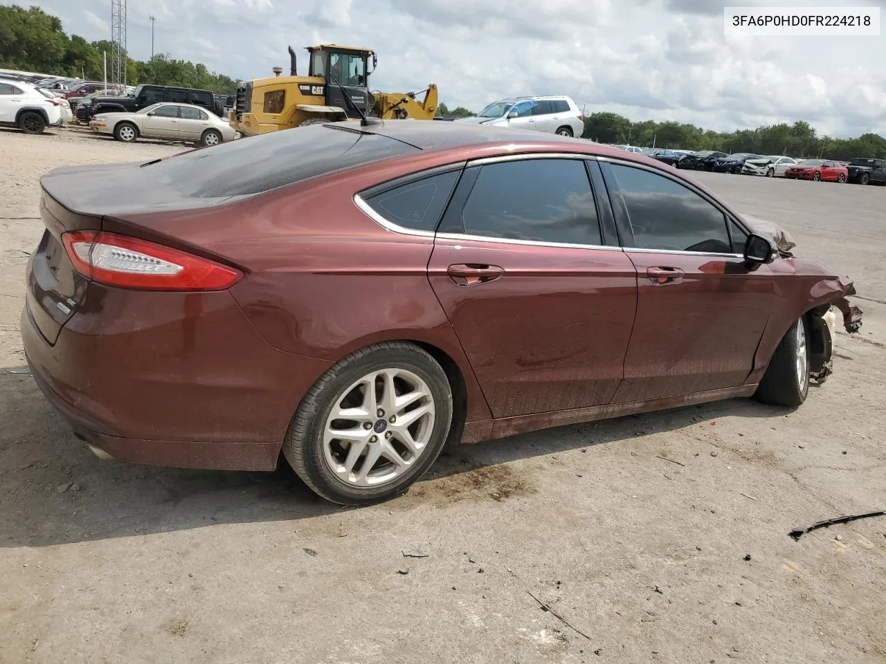 2015 Ford Fusion Se VIN: 3FA6P0HD0FR224218 Lot: 64869174