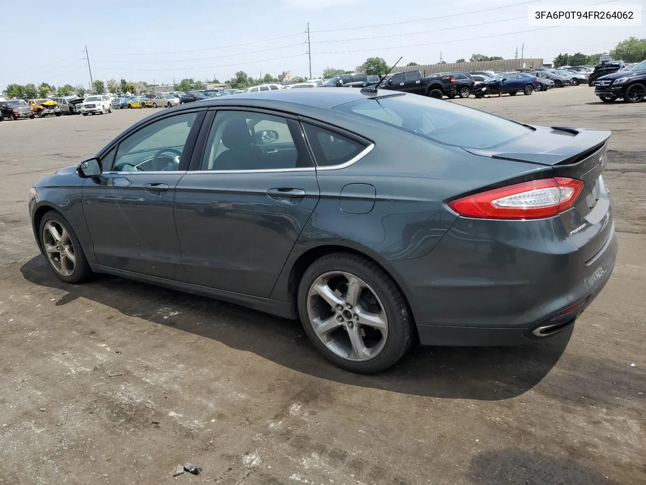 2015 Ford Fusion Se VIN: 3FA6P0T94FR264062 Lot: 64893764