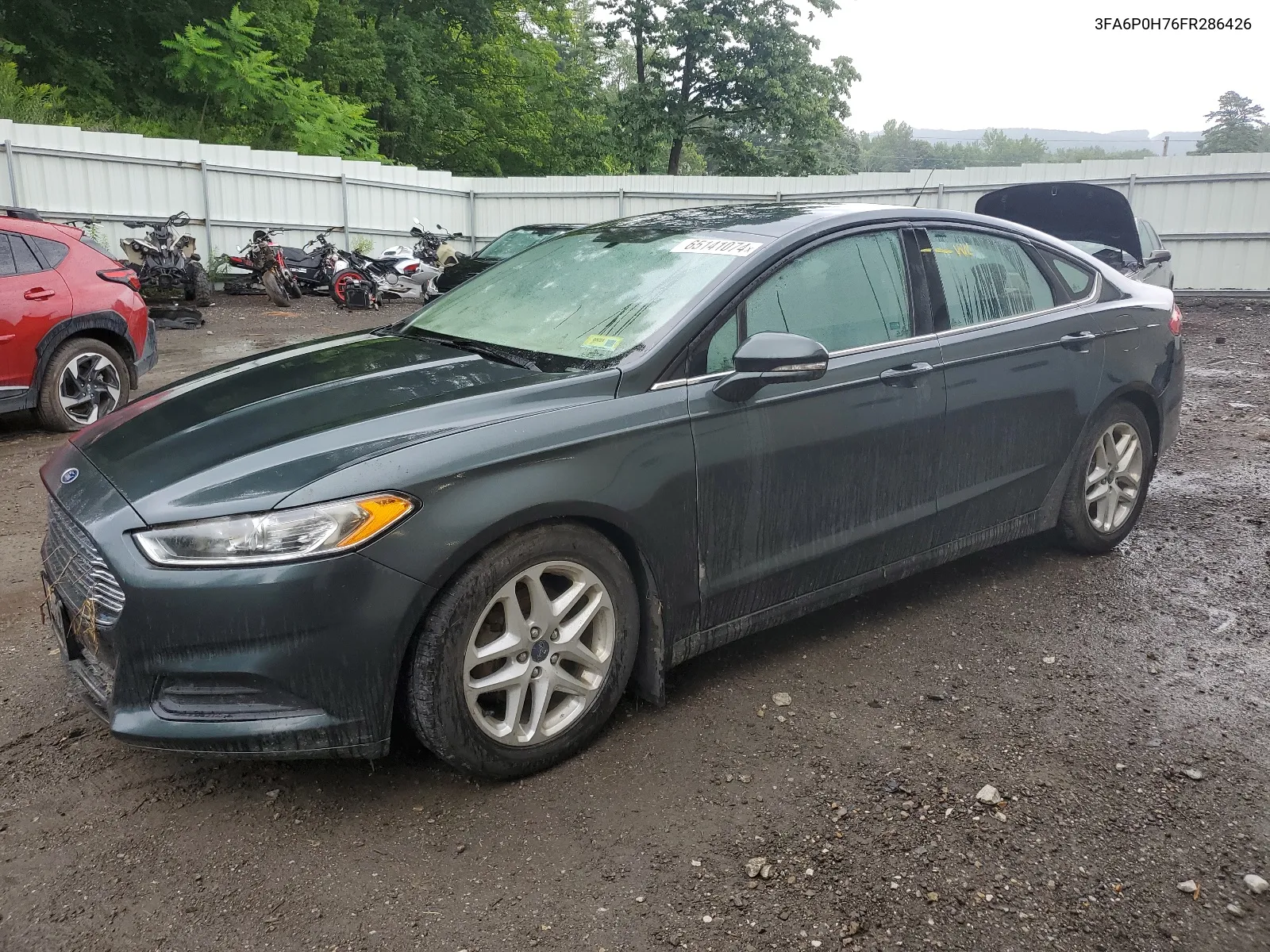 3FA6P0H76FR286426 2015 Ford Fusion Se