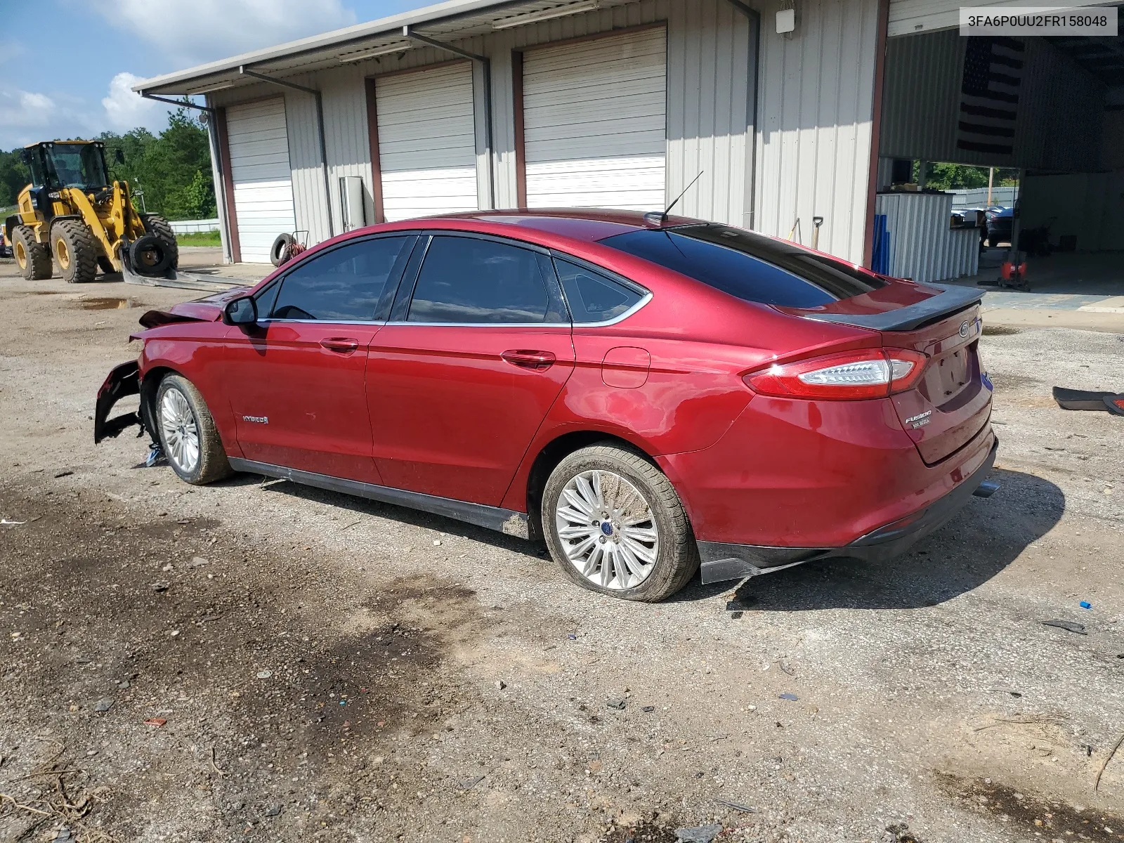 3FA6P0UU2FR158048 2015 Ford Fusion S Hybrid