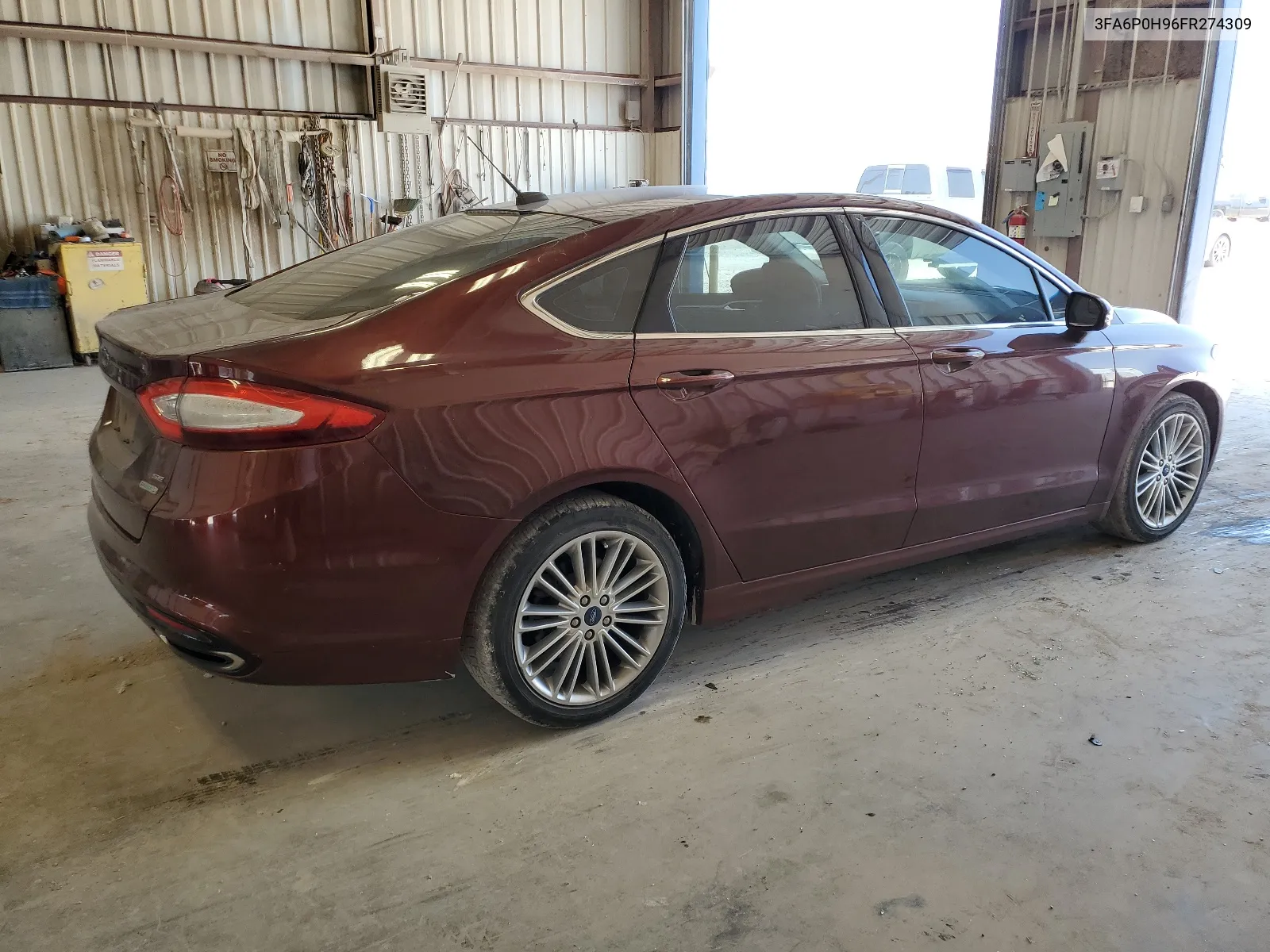 2015 Ford Fusion Se VIN: 3FA6P0H96FR274309 Lot: 65560844