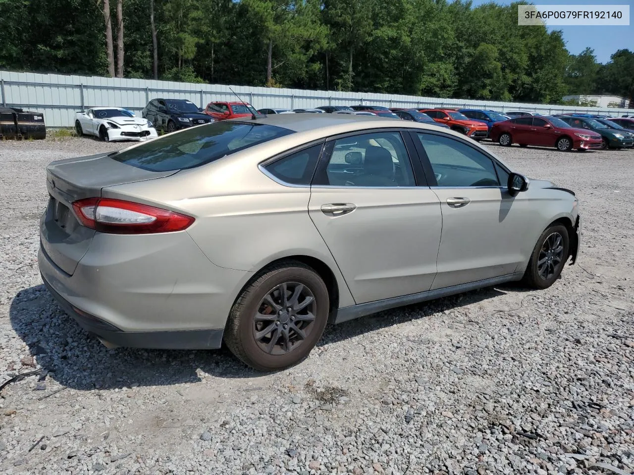 2015 Ford Fusion S VIN: 3FA6P0G79FR192140 Lot: 65569704