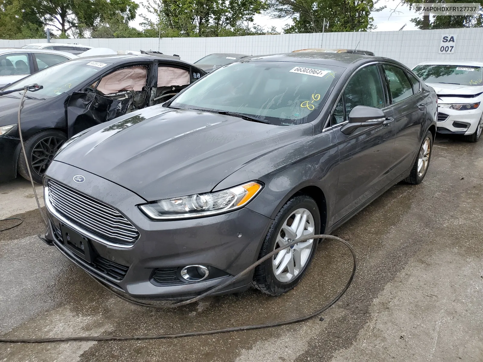 2015 Ford Fusion Se VIN: 3FA6P0HDXFR127737 Lot: 66303964