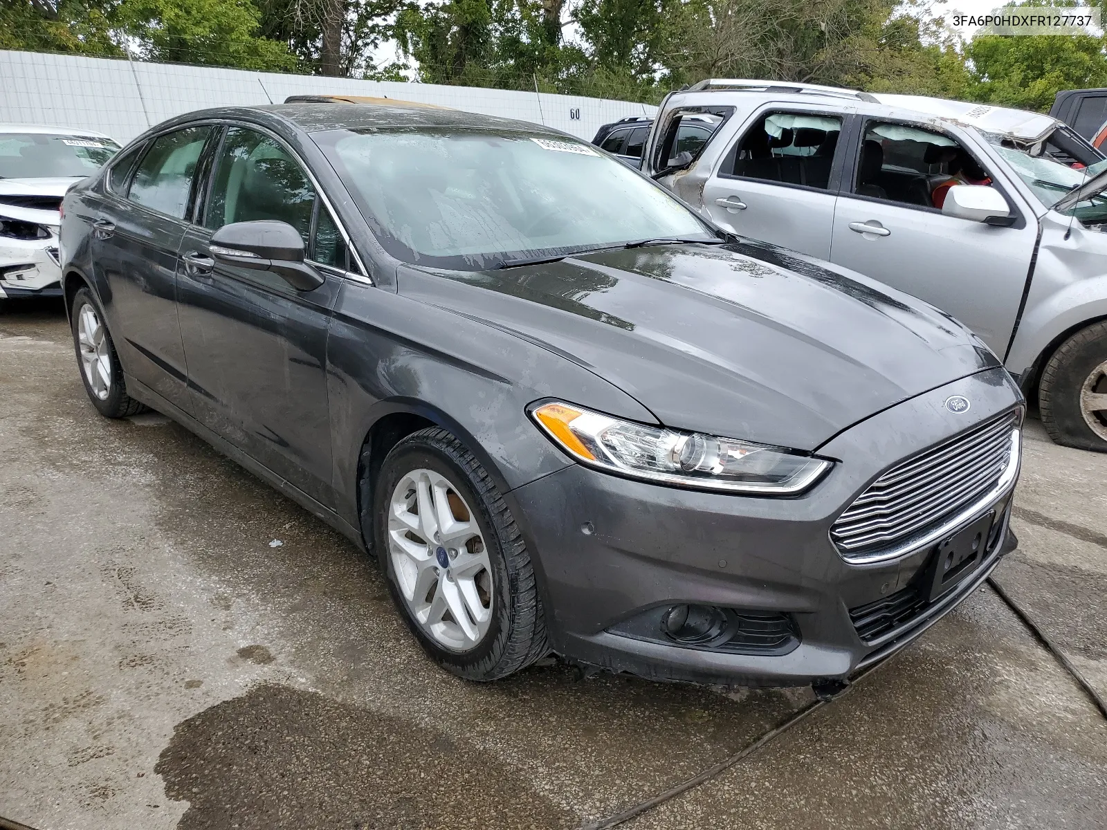 2015 Ford Fusion Se VIN: 3FA6P0HDXFR127737 Lot: 66303964