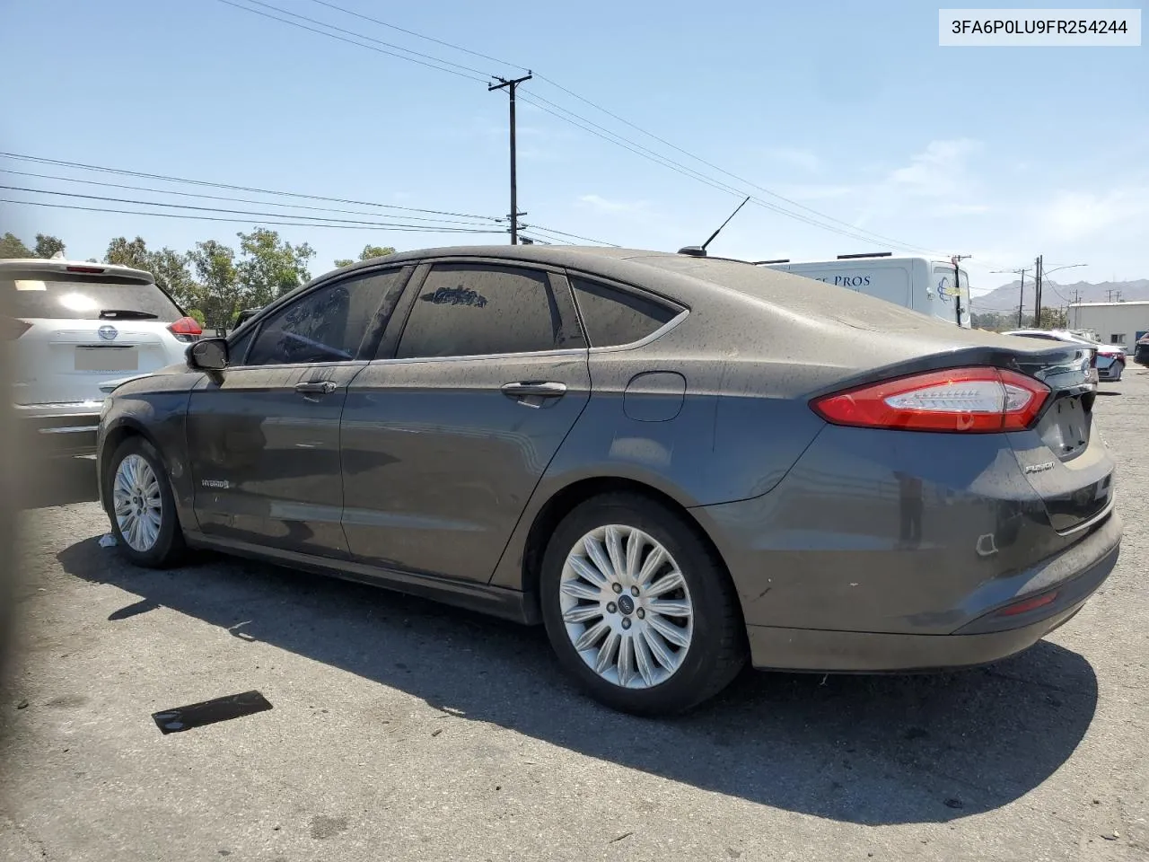 2015 Ford Fusion Se Hybrid VIN: 3FA6P0LU9FR254244 Lot: 66330194