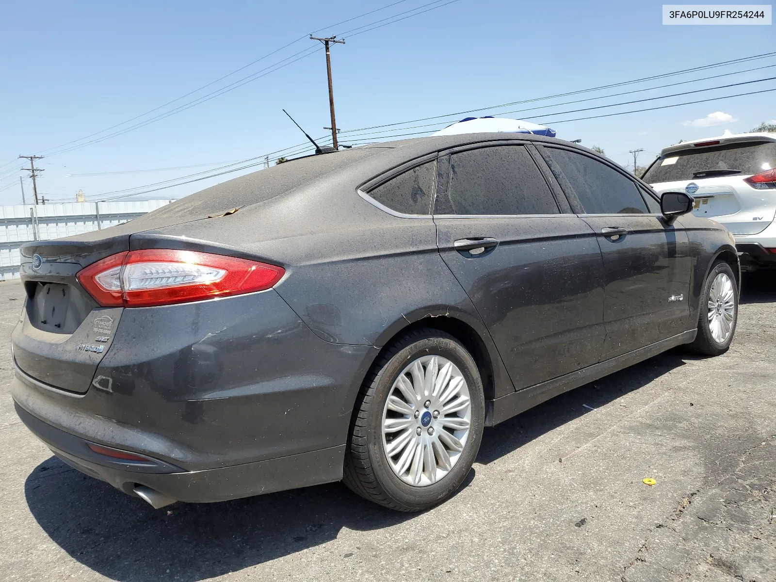 3FA6P0LU9FR254244 2015 Ford Fusion Se Hybrid