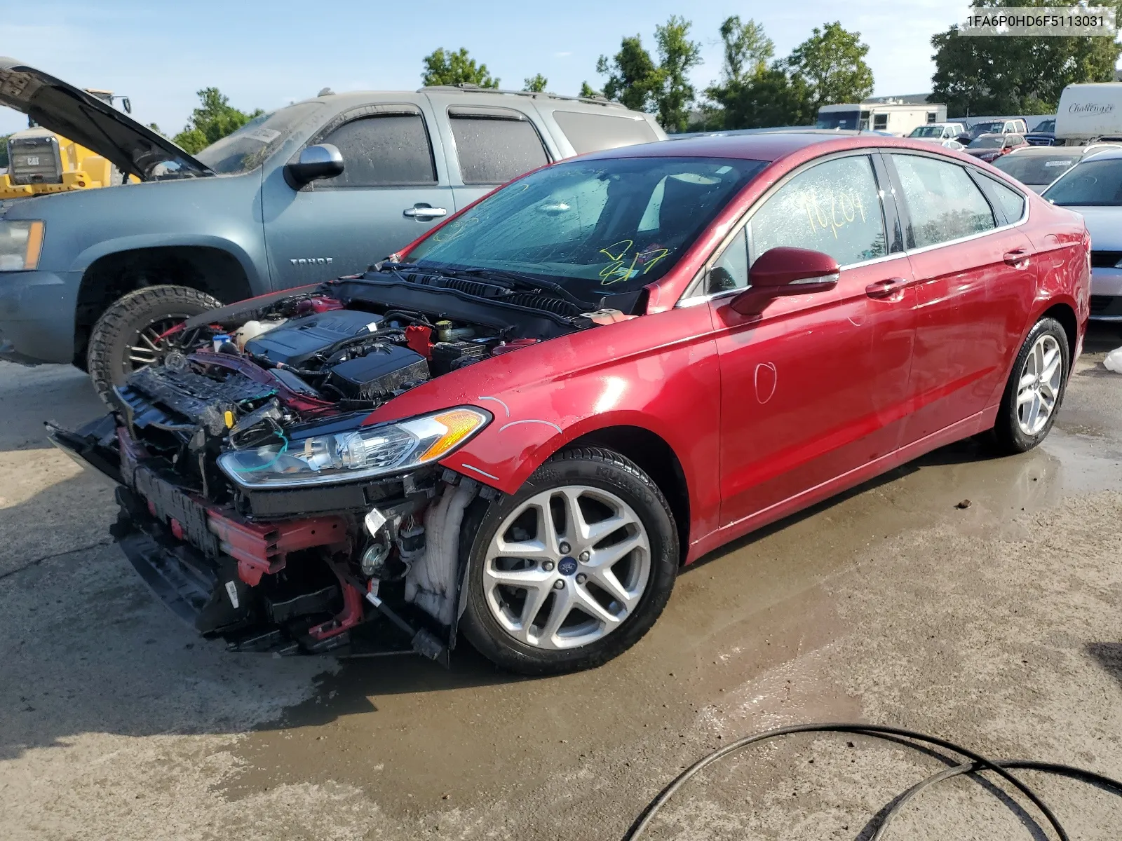 1FA6P0HD6F5113031 2015 Ford Fusion Se